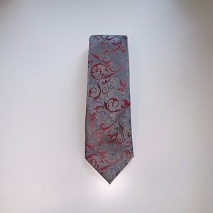 Red & Grey Apt. 9 Tie